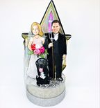 Wedding Las Vegas Cake Topper Engagement Look Alike Cake Toppers 5 small