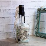 Folk Art Song Bird Décor Music Notes Message In A Bottle Musical Notes Décor 5 small