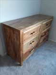 Mango Solid Hardwood 6 Drawer Dresser 2 small