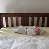 Organic Cotton Fitted Sheet And Merino Wool Puddle Pad 6 small