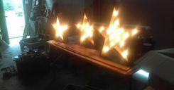 Barnwood Star Lights Rustic 2 small