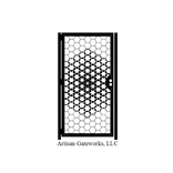 Modern Custom Gate - Metatron - Decorative Steel Gate - Geometric Design - Architectural Panel 3 small