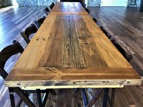 Multicolored Farm Tables 1 small