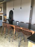 Loft Granite Or Marble And Cherry Wood Kitchen Table Dining Table Or Coffee Table 2 small