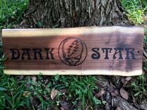 Custom Woodburned Band Signs 1 small