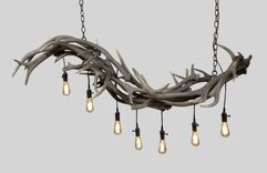 Elk Antler Seven Falls Chandelier 1 small
