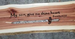 Live Edge Cedar Benches 4 small