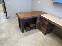 Custom Desk Steel Walnut And Maple 2 small