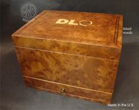 Custom Humidor With Custom Inlay Hd75-1 And Free Shipping. 1 small