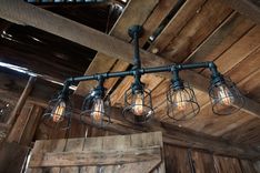 Lattitude Lighting With Wire Cages 1 small