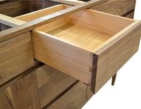 Mid Century Walnut Vanity 5 small