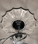 Custom Crystallized Ceiling Medallion Genuine European Crystals Bedazzled Home Decor 1 small