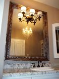 Extra Large Dressing Mirror With Custom Made Frame Distressed Wood 5 small