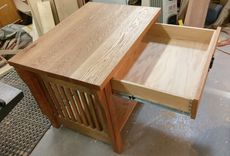 Mission Style Night Stand 3 small