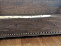 Custom Oak Bench 3 small