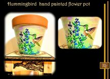 Flower Pots, Painted, Custom, Mother Gift, Garden Decorations, Gift For Women, Gardener 1 small