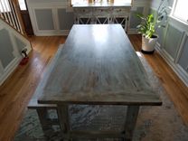 Farmhouse Table, Distressed Finish 2 small