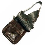  American Alligator Leather Messenger Bag 4 small