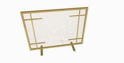 Metal Fireplace Screen (Ainsley) 2 small