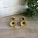 Elegant Checks Salt & Pepper Shakers Custom Made 3 small
