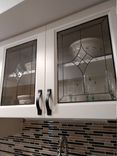 Unique Custom Made Kitchen Cabinet Glass Inserts - Classico 6 small