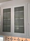 Unique Custom Made Kitchen Cabinet Glass Inserts - Classico 1 small