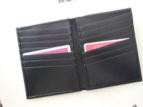 Bifold Credit Card Holder / Wallet. Made in Italy 2 small