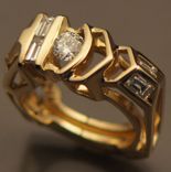  One Of A KindDiamond Ring  1 small