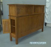 Custom Queen headboard.  5 small