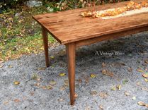 Farm Table/ Shaker Style Table/ Made In New Hamsphire Custom Furniture/ A Vintage Wren 2 small