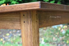 Farm Table/ Shaker Style Table/ Made In New Hamsphire Custom Furniture/ A Vintage Wren 3 small
