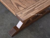 Wooden X Style Trestle Table/ Farm Table / Trestle Farm Table 2 small