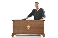 Walnut Blanket Chest 1 small