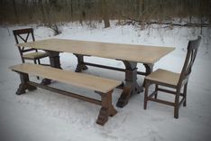 Trestle Dining Table 1 small