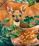Available Fawn Painting 1 small