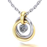 First Anniversary Pendant 2 small