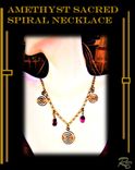 Amethyst, Jewelry, Healing, Amethyst Necklace, Artistic Creations by Rose 5 small