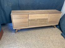 White oak credenza 2 small