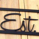 Personalized Metal Family Farm Name and Established Year Sign with Barn and Silo 2 small