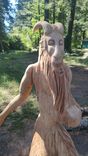 Cedar Satyre Statue  4 small