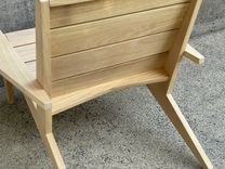 Modern Teak Adirondack Outdoor Lounge Chair - Modarondack 4 small