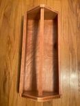 Handmade cherry and maple tool caddy. 3 small