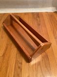 Handmade cherry and maple tool caddy. 1 small