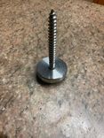 Stainless steel, custom spacers , 304 material.  5 small