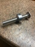 Stainless steel, custom spacers , 304 material.  6 small