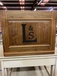 Walnut and Bubinga Executive Desk 2 small