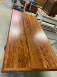 Walnut and Bubinga Executive Desk 3 small