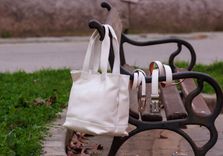 Leather Tote Bag, Shopper Bag, Classic Italian Handbag 2 small
