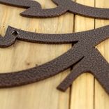 Nautical Metal House Number Sign with Boat Anchor 5 small