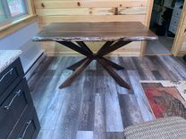 Faux Live Edge Dinning Table 6 small